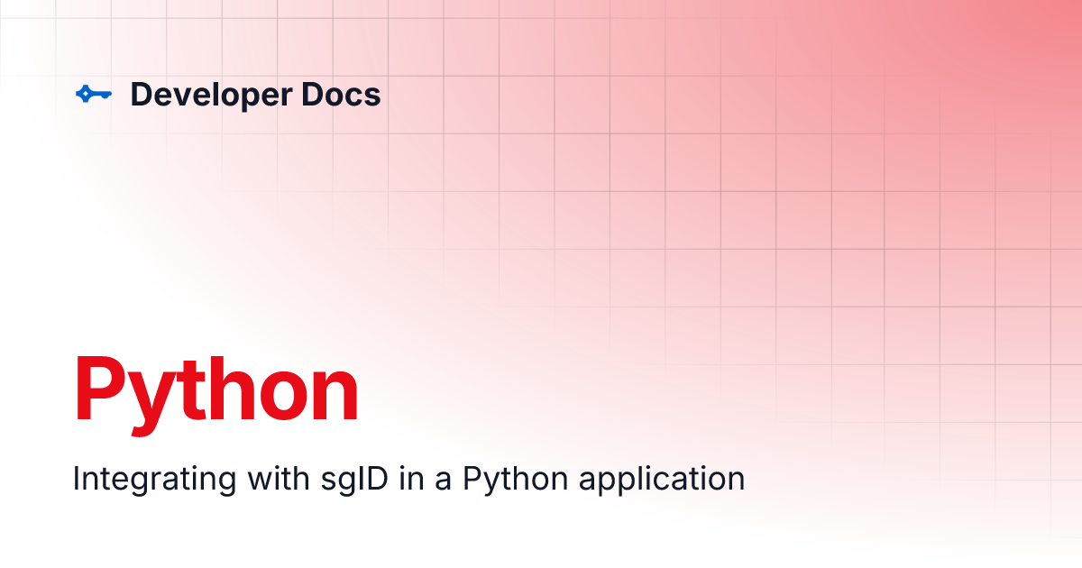 Python developer docs